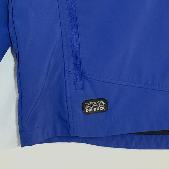 Dri Duck DDX Motion Jacket Mens XL Blue Gray Bud Light Softshell Lightweight - Picture 5 of 7